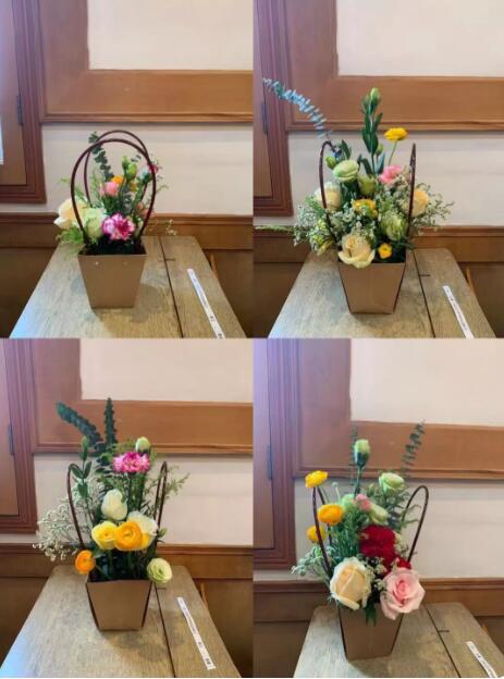 以花之名，遇見(jiàn)美好-奧鵬杭州學(xué)習(xí)中心“藝術(shù)插花”活動(dòng)