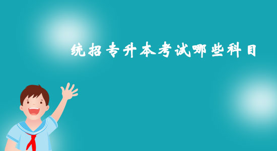 統(tǒng)招專升本考試哪些科目？