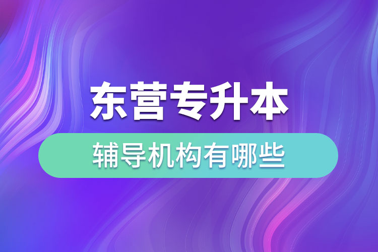 東營(yíng)專(zhuān)升本輔導(dǎo)機(jī)構(gòu)有哪些？