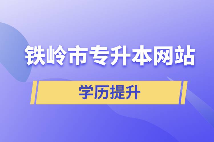 鐵嶺市專升本網站